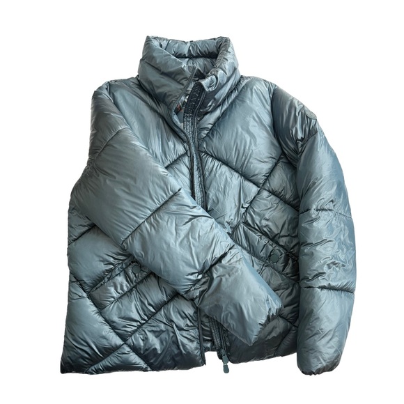 SAVE THE DUCK Jackets & Blazers - SAVE THE DUCK Jacket Water Repellent Recycled Nylon Puffer Dusty Green size L